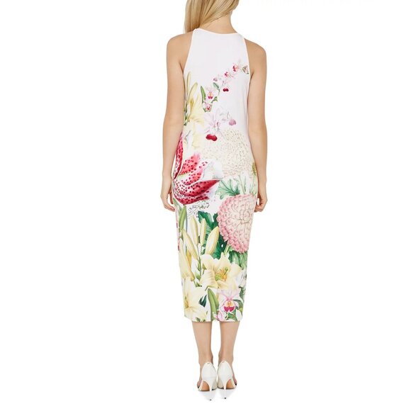 Ted Baker Julee Encyclopedia Floral Midi Dress Size:2 - Picture 9 of 9